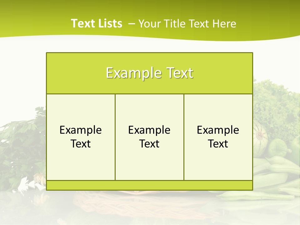 Lifestyle Lightweight Bean PowerPoint Template