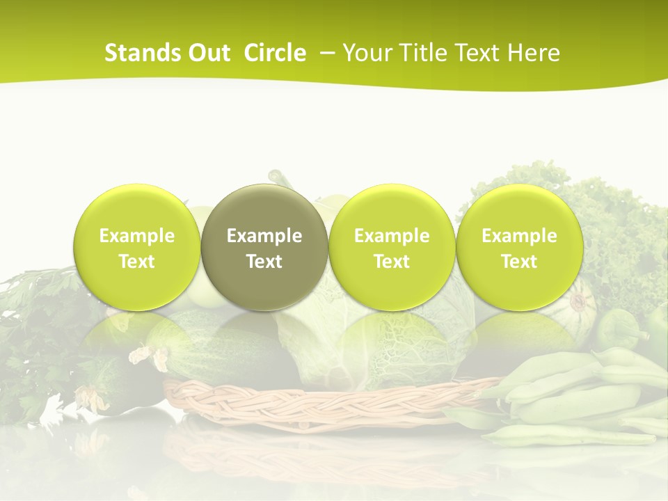 Lifestyle Lightweight Bean PowerPoint Template