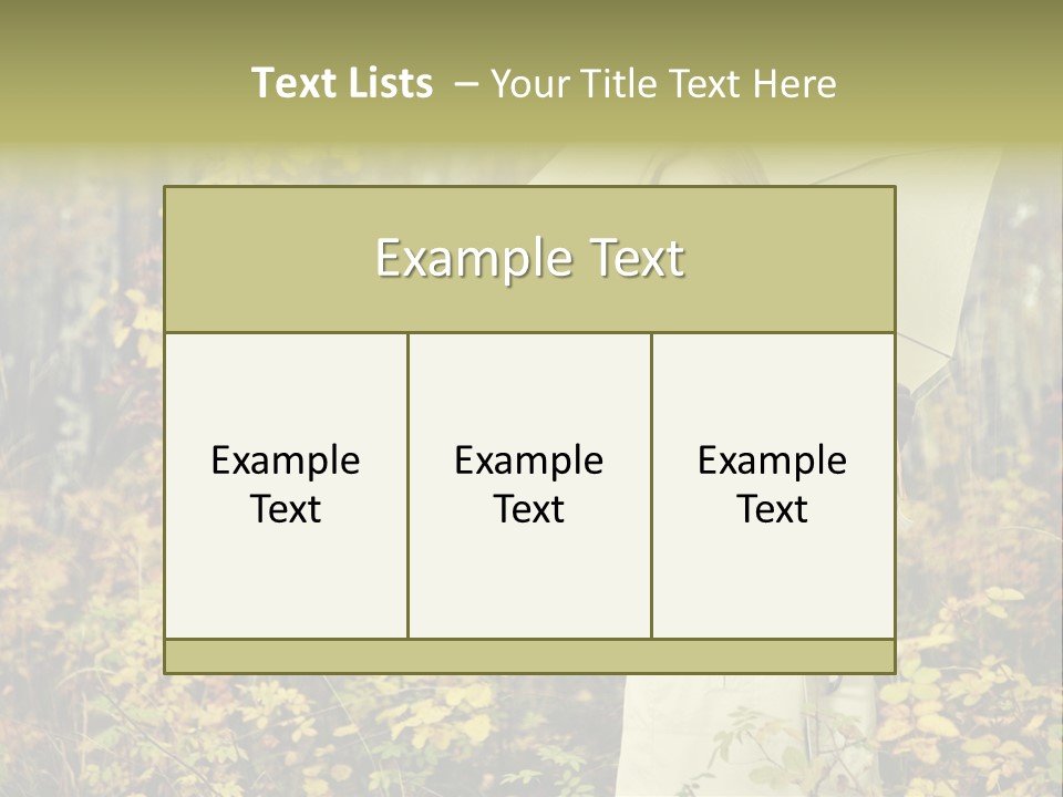 Female Posing Shine PowerPoint Template