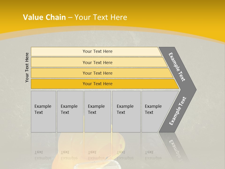 Work Wear Goggles Safety Helmet PowerPoint Template