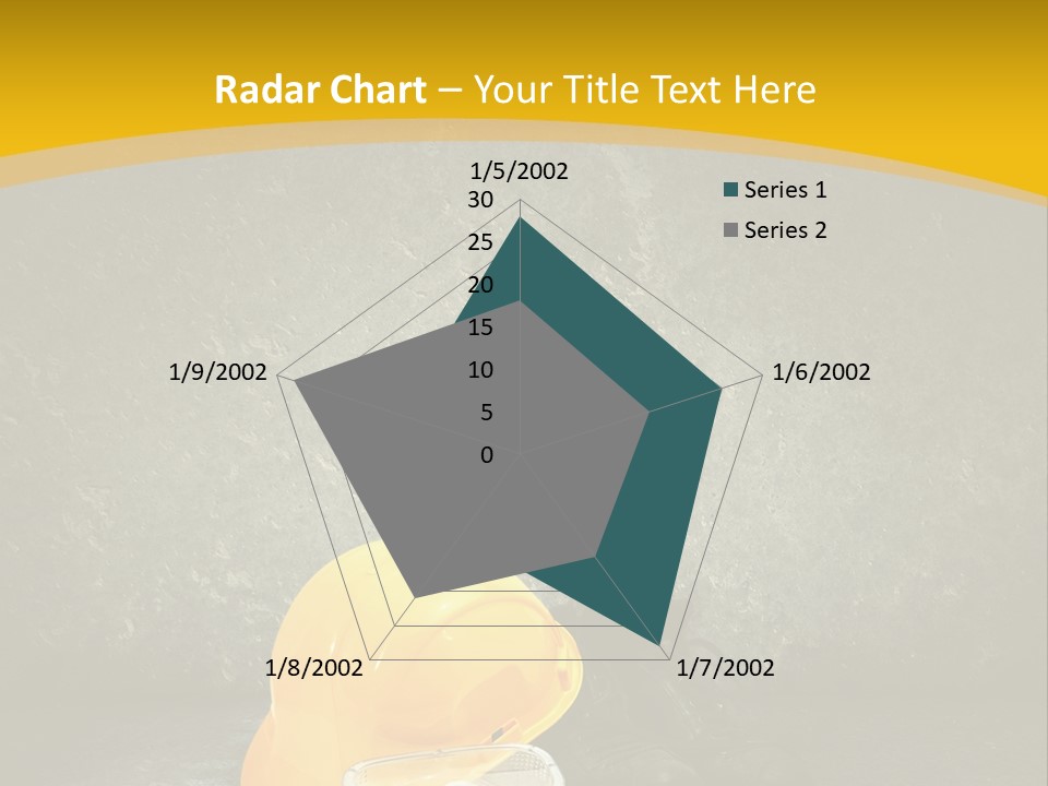 Work Wear Goggles Safety Helmet PowerPoint Template