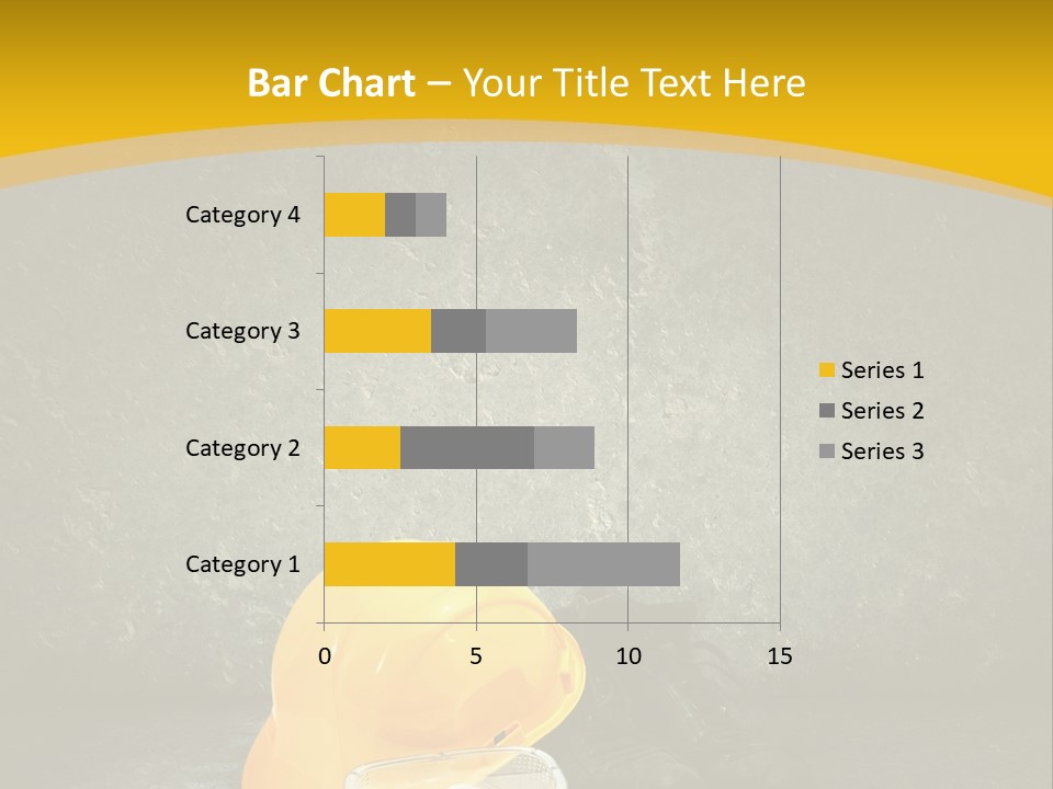 Work Wear Goggles Safety Helmet PowerPoint Template