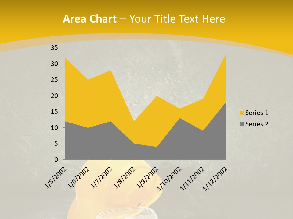Work Wear Goggles Safety Helmet PowerPoint Template