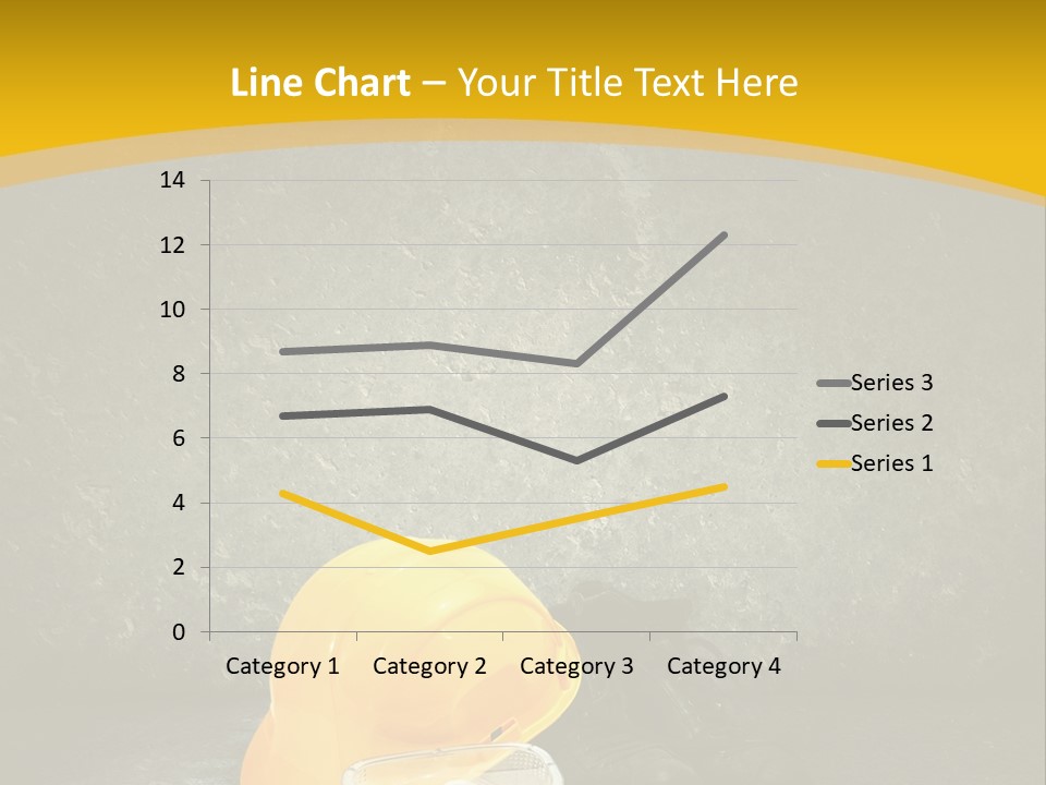 Work Wear Goggles Safety Helmet PowerPoint Template