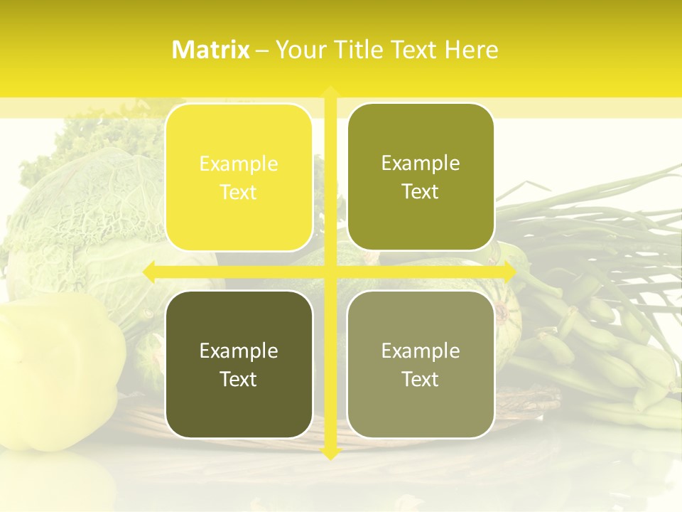 Food Meal Courgette PowerPoint Template