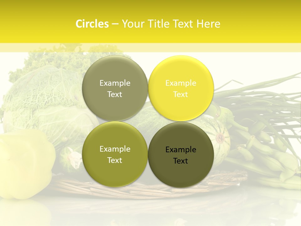 Food Meal Courgette PowerPoint Template