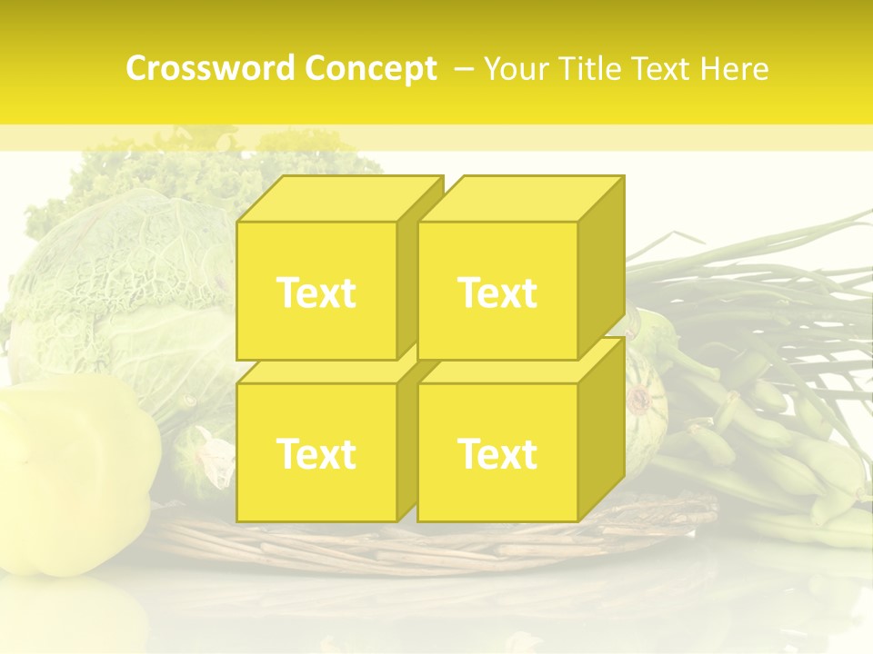 Food Meal Courgette PowerPoint Template