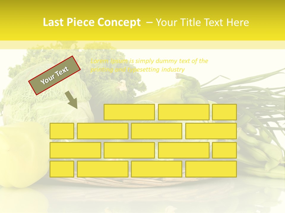 Food Meal Courgette PowerPoint Template