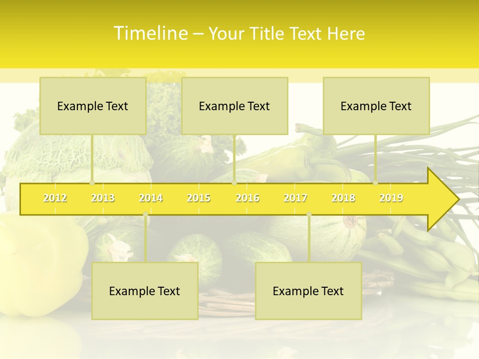 Food Meal Courgette PowerPoint Template
