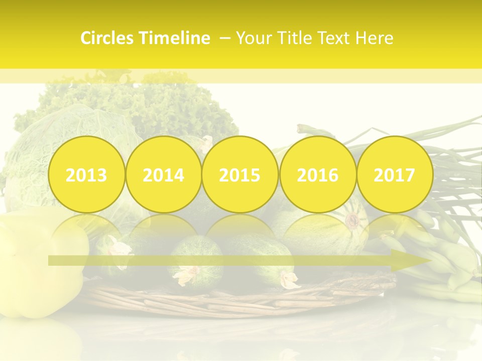 Food Meal Courgette PowerPoint Template