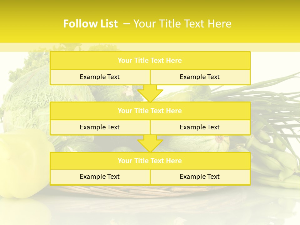 Food Meal Courgette PowerPoint Template
