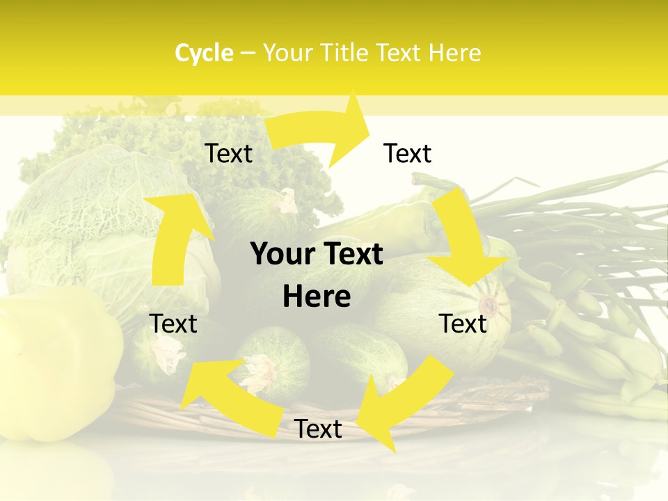 Food Meal Courgette PowerPoint Template