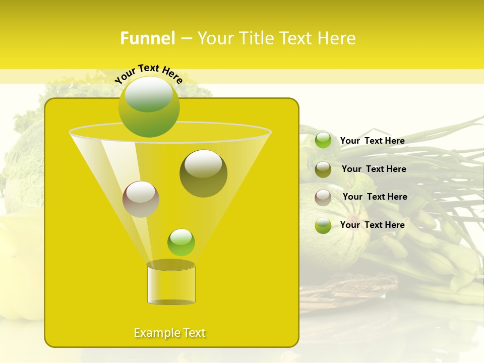 Food Meal Courgette PowerPoint Template