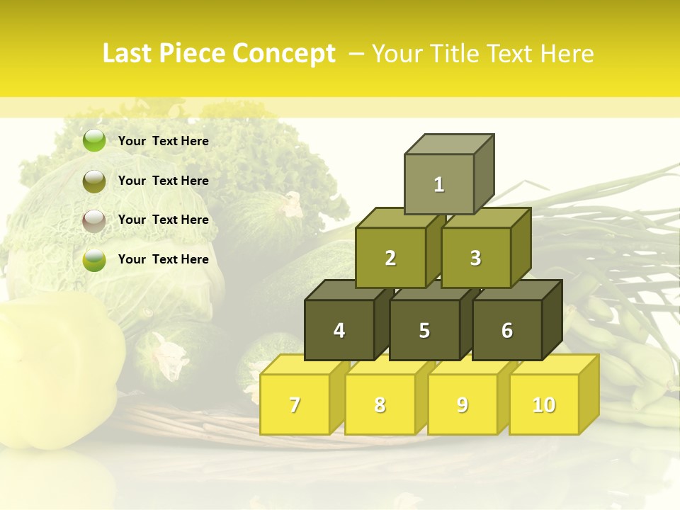 Food Meal Courgette PowerPoint Template