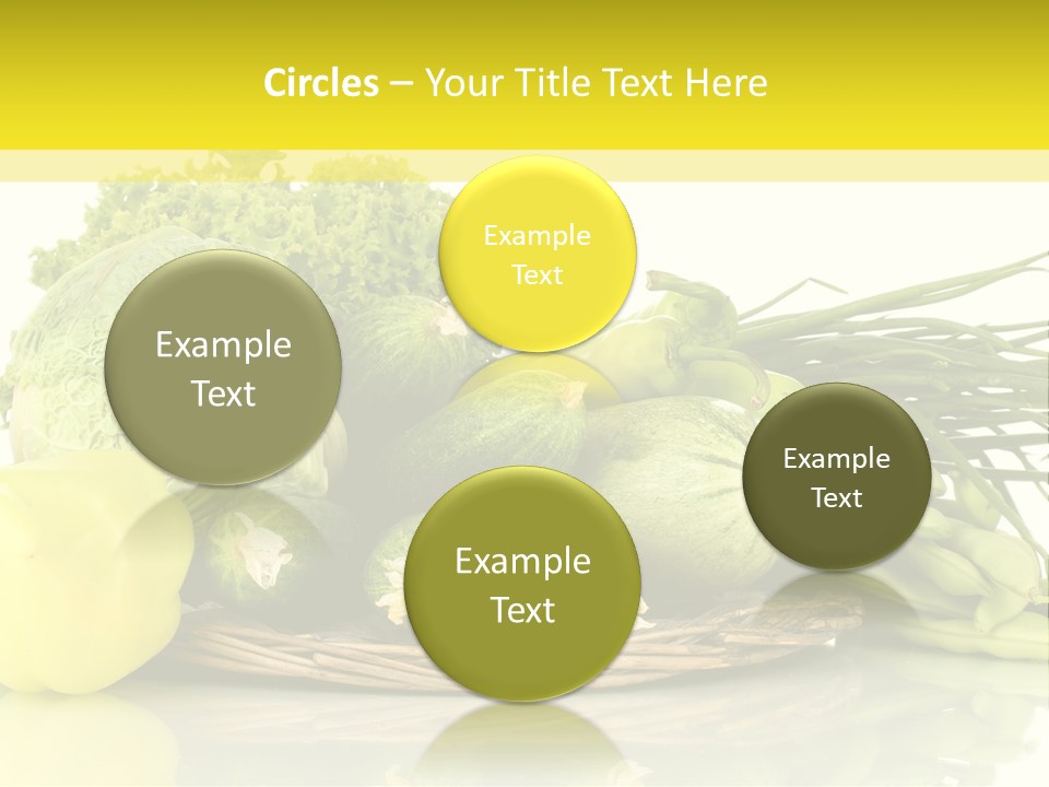 Food Meal Courgette PowerPoint Template