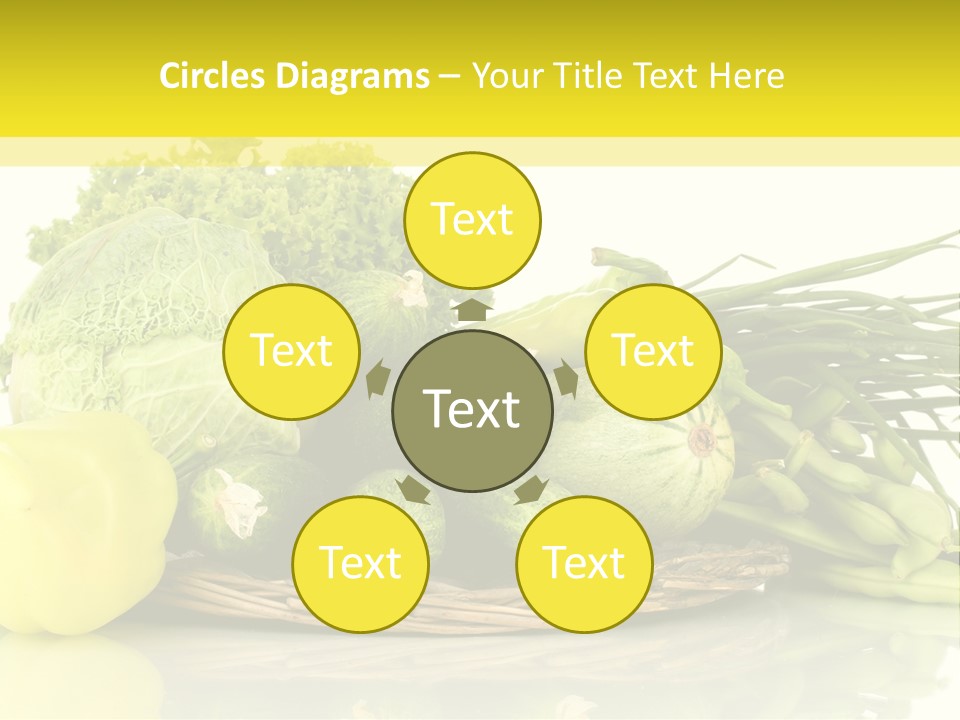 Food Meal Courgette PowerPoint Template