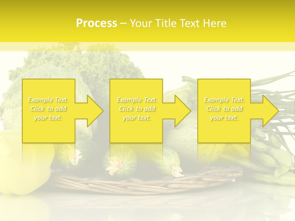 Food Meal Courgette PowerPoint Template