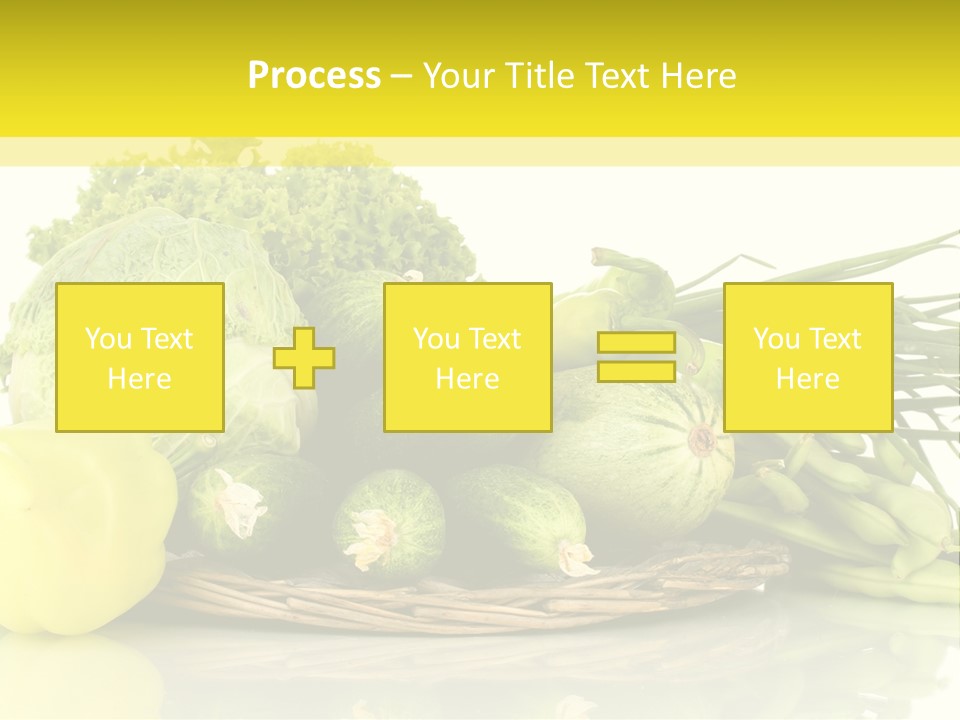 Food Meal Courgette PowerPoint Template