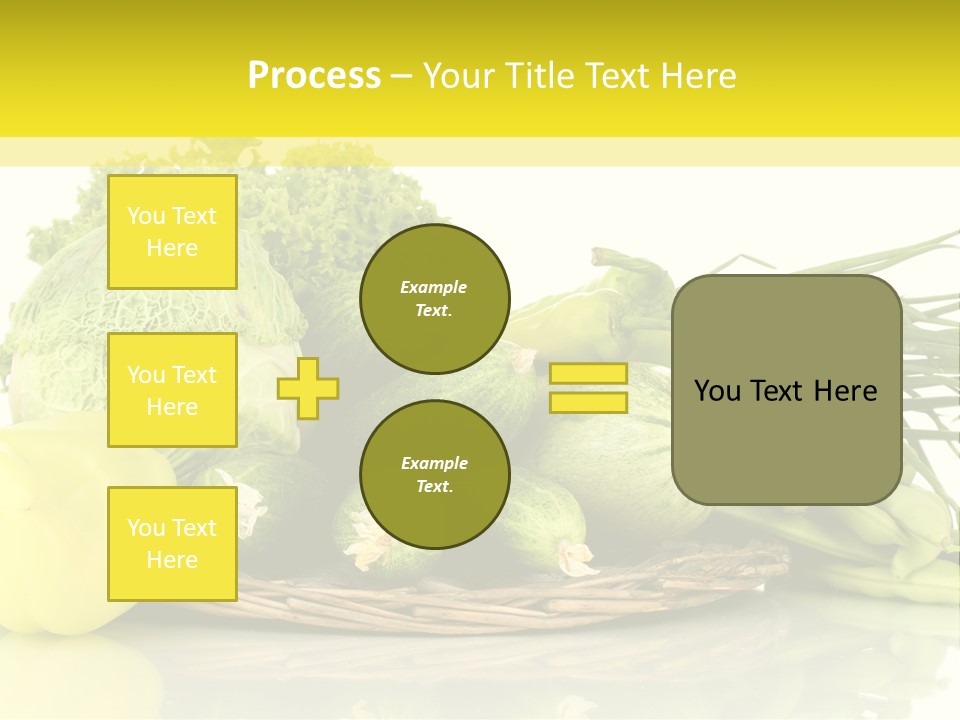 Food Meal Courgette PowerPoint Template