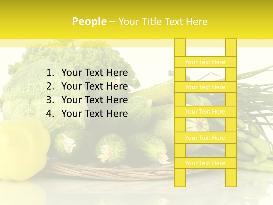 Food Meal Courgette PowerPoint Template