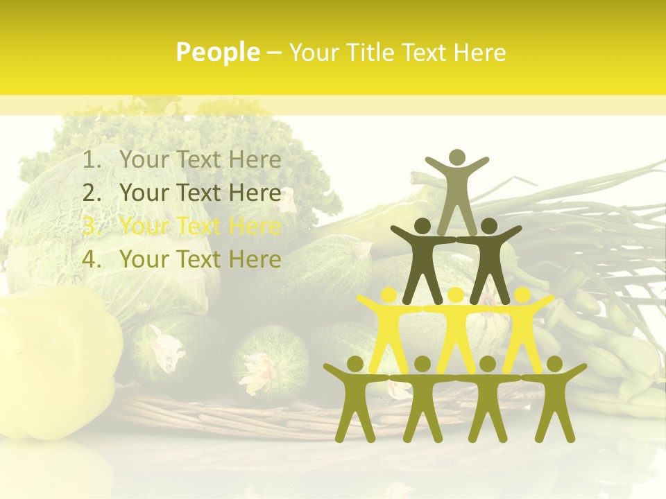 Food Meal Courgette PowerPoint Template
