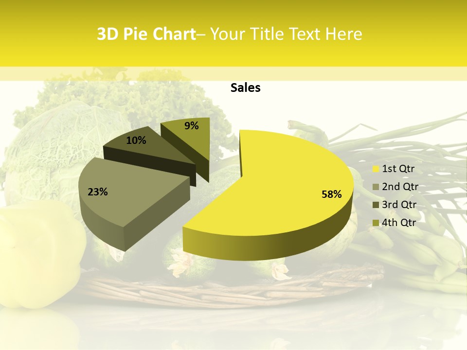 Food Meal Courgette PowerPoint Template