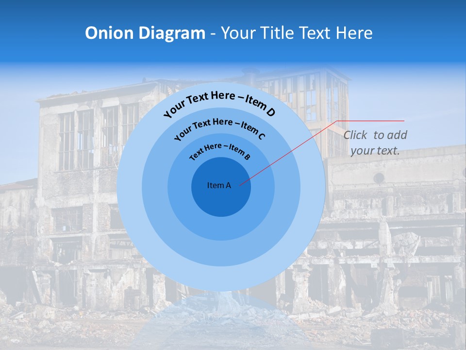 Building Disaster Dust PowerPoint Template