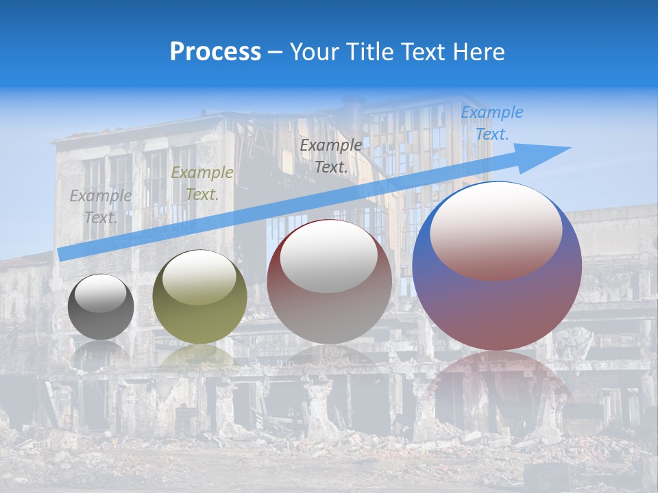 Building Disaster Dust PowerPoint Template