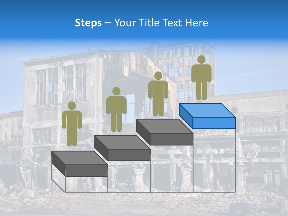 Building Disaster Dust PowerPoint Template