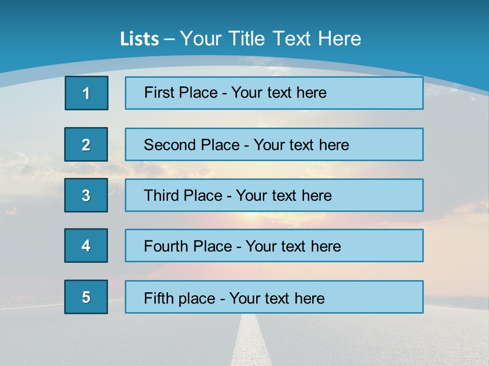 Destination Heaven Motion PowerPoint Template