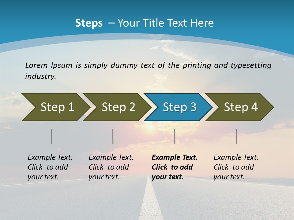 Destination Heaven Motion PowerPoint Template