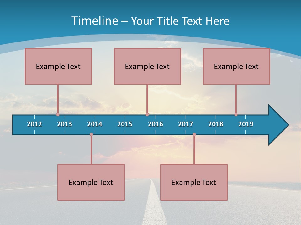 Destination Heaven Motion PowerPoint Template