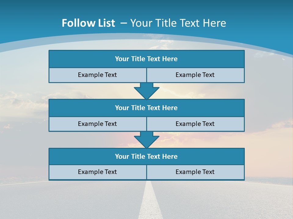 Destination Heaven Motion PowerPoint Template