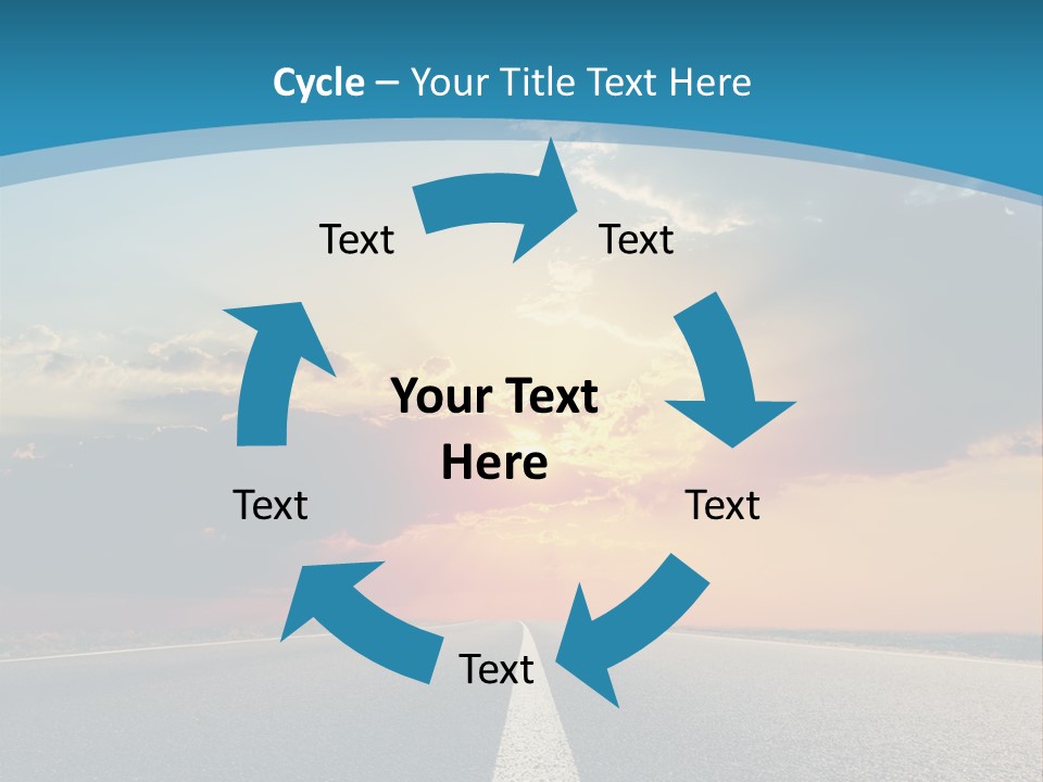 Destination Heaven Motion PowerPoint Template