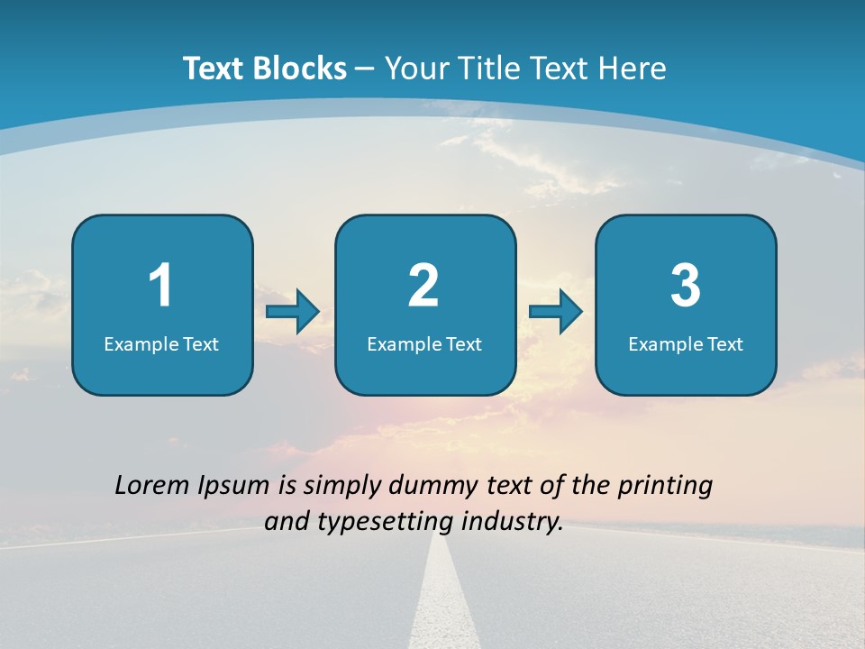 Destination Heaven Motion PowerPoint Template