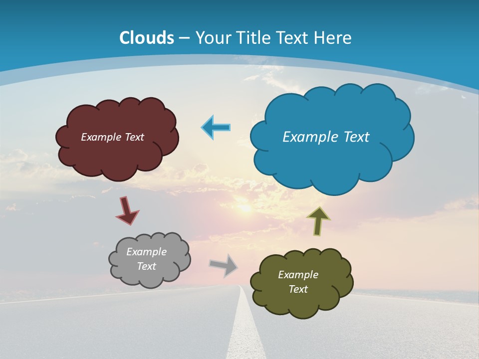 Destination Heaven Motion PowerPoint Template