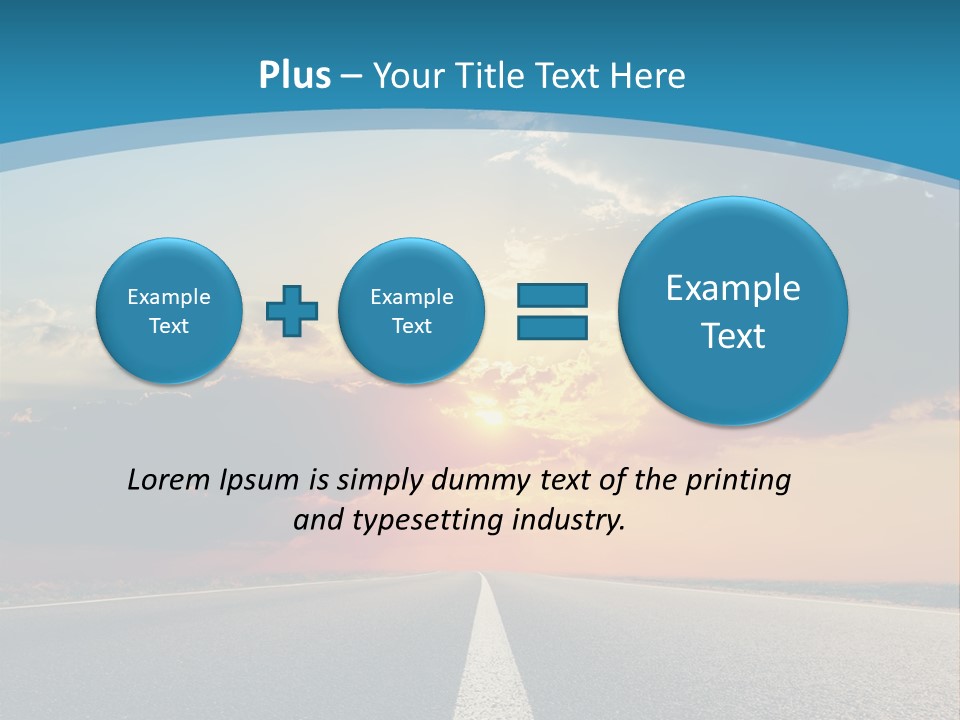 Destination Heaven Motion PowerPoint Template