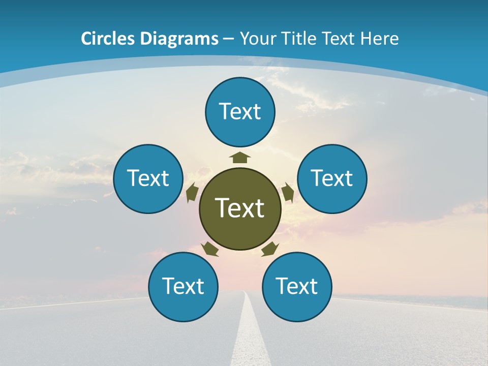 Destination Heaven Motion PowerPoint Template