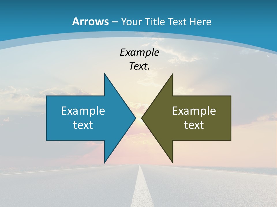 Destination Heaven Motion PowerPoint Template