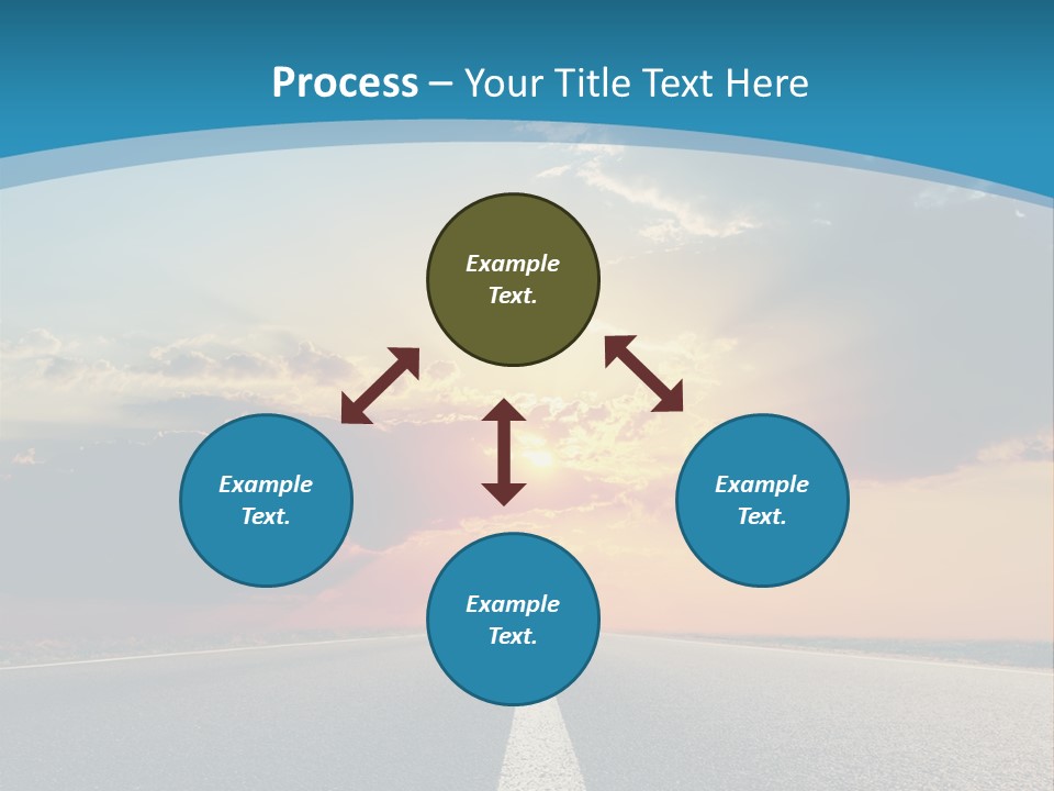 Destination Heaven Motion PowerPoint Template