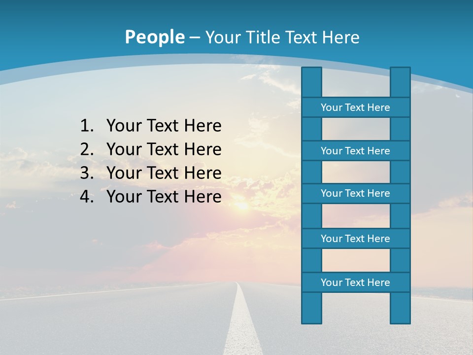 Destination Heaven Motion PowerPoint Template