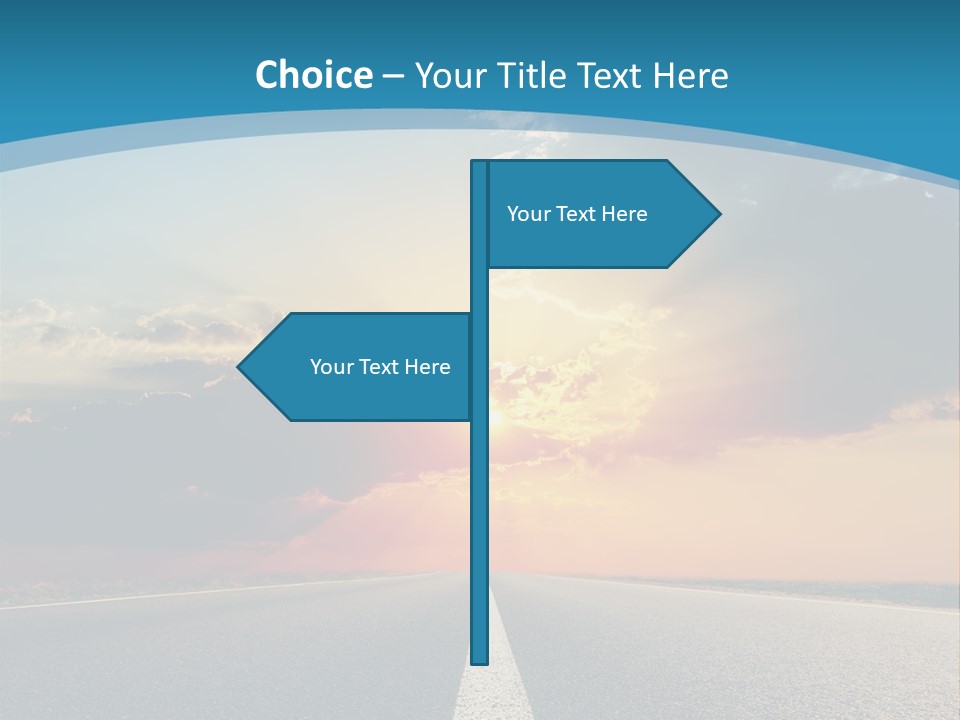 Destination Heaven Motion PowerPoint Template