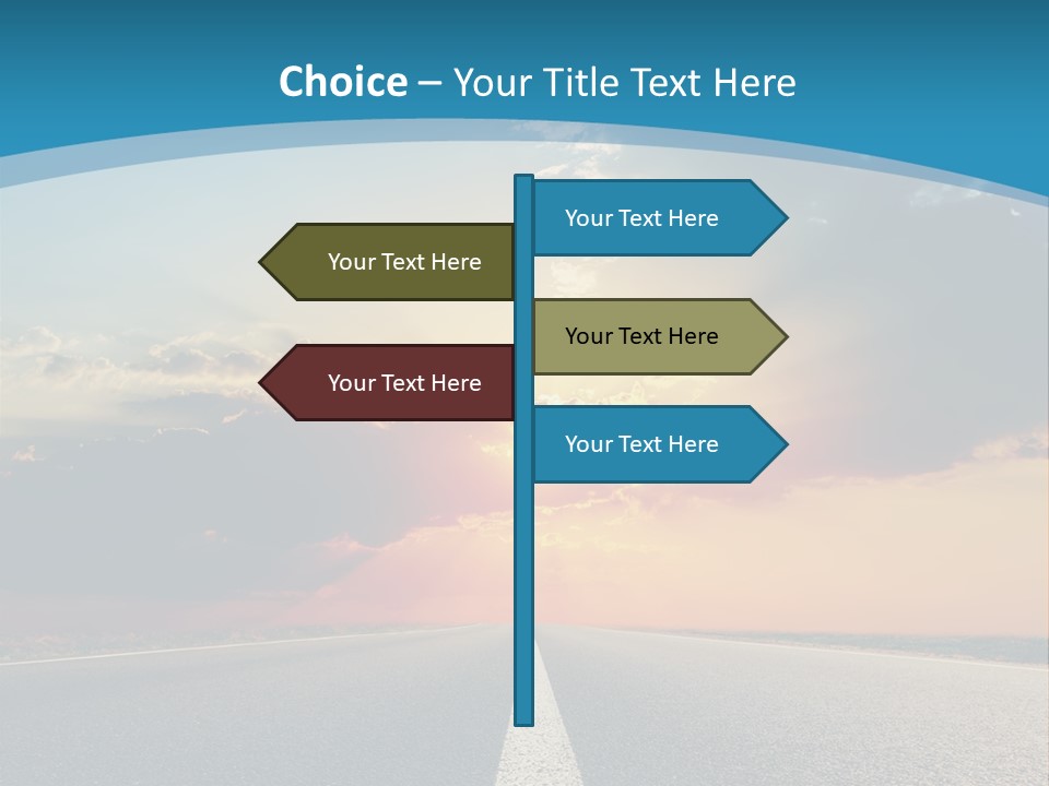 Destination Heaven Motion PowerPoint Template