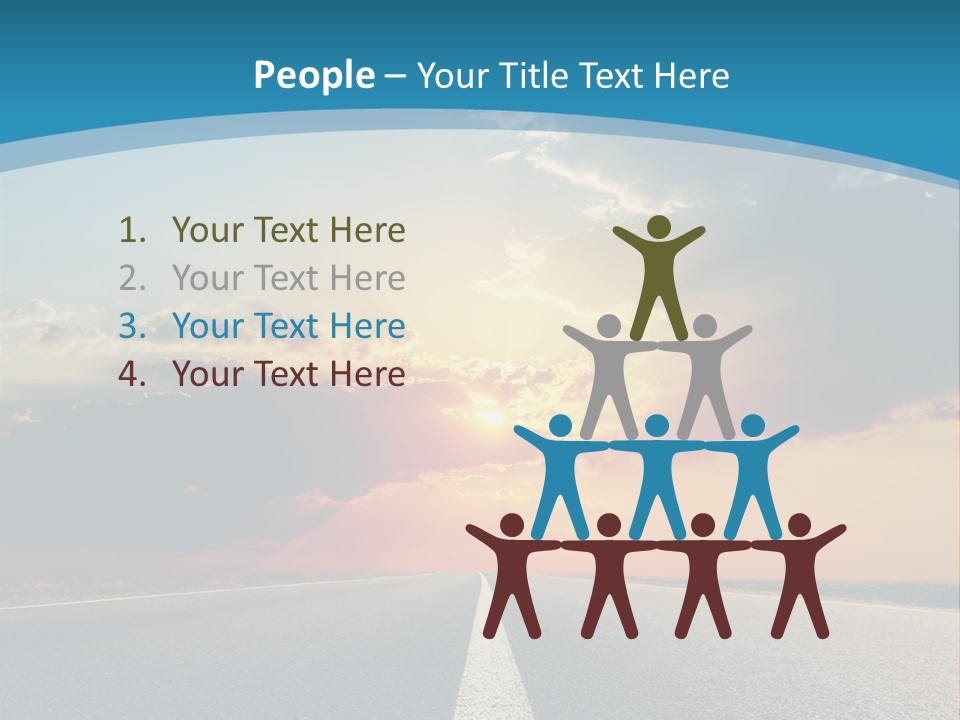 Destination Heaven Motion PowerPoint Template