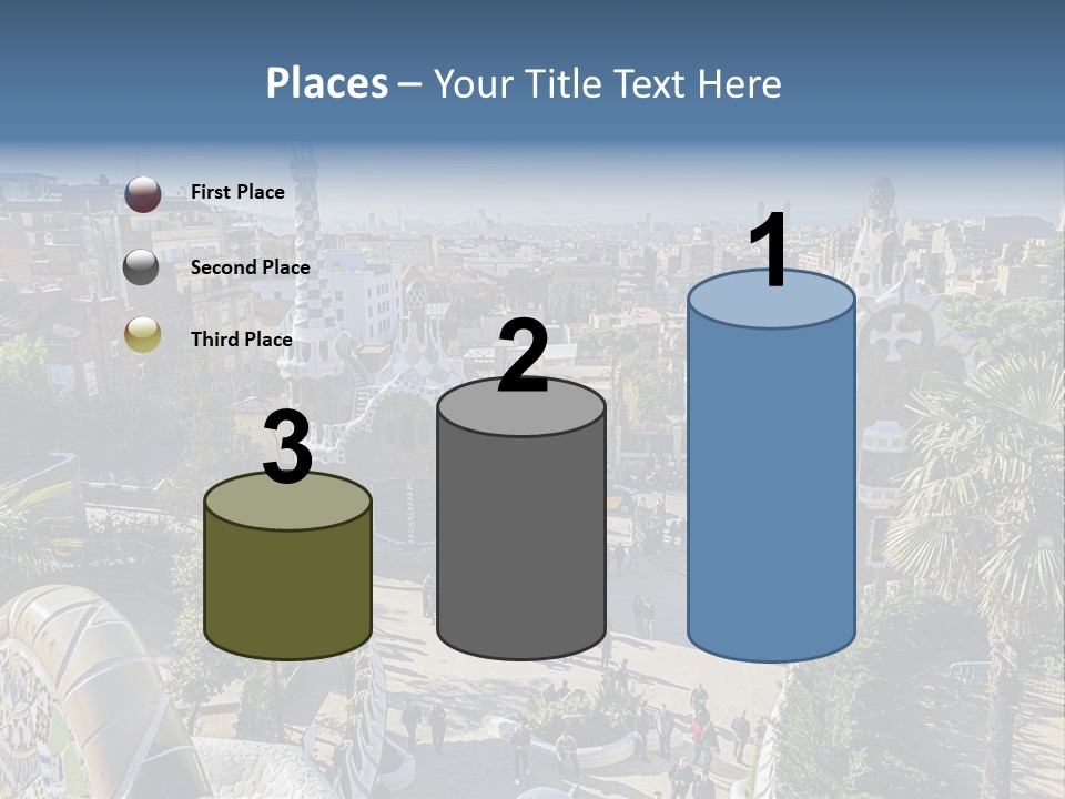 Gaudi Park Art PowerPoint Template