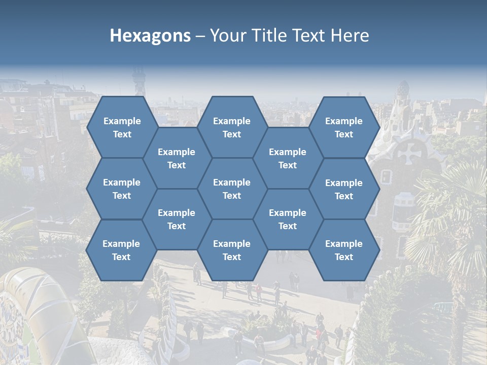 Gaudi Park Art PowerPoint Template