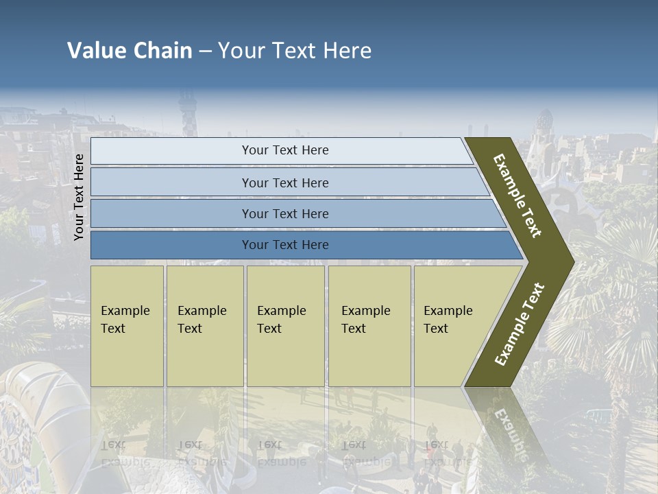 Gaudi Park Art PowerPoint Template