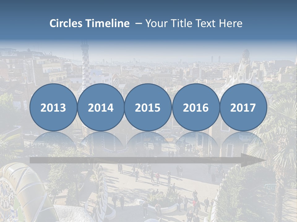 Gaudi Park Art PowerPoint Template