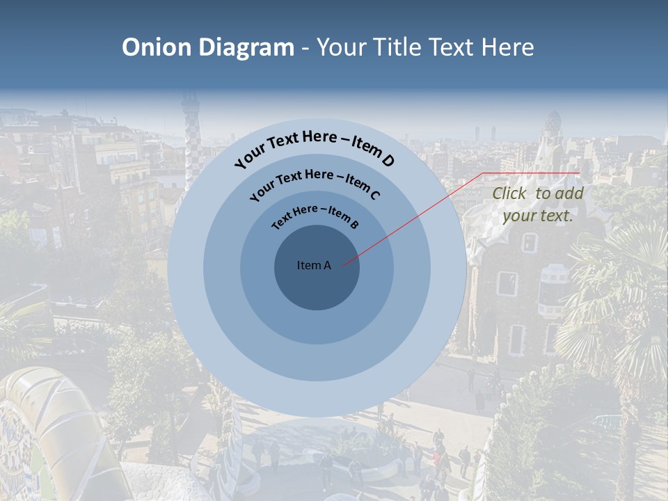 Gaudi Park Art PowerPoint Template