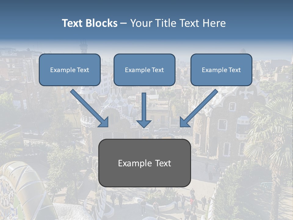 Gaudi Park Art PowerPoint Template